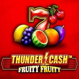 Thunder Cash Fruity Fruity logo by Novomatic at SpinSahara CasinoThunder Cash Fruity Fruity